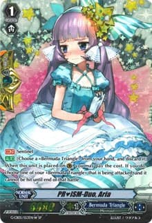 PRISM-Duo, Aria (White - SP) - G-CB05: Prismatic Divas - Cardfight Vanguard card