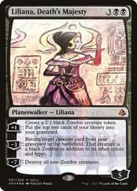Liliana, Death's Majesty (SDCC 2017 Exclusive) - Media Promos - Magic: The Gathering card