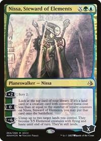 Nissa, Steward of Elements (SDCC 2017 Exclusive) - Media Promos - Magic: The Gathering card