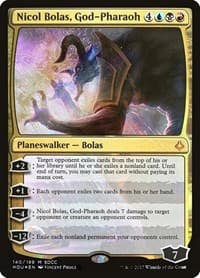 Nicol Bolas, God-Pharaoh (SDCC 2017 Exclusive) - Media Promos - Magic: The Gathering card