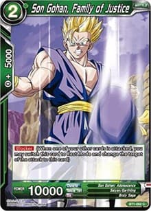 Son Gohan, Family of Justice - Galactic Battle - Dragon Ball Super: Masters card