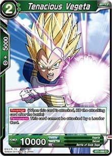 Tenacious Vegeta - Galactic Battle - Dragon Ball Super: Masters card