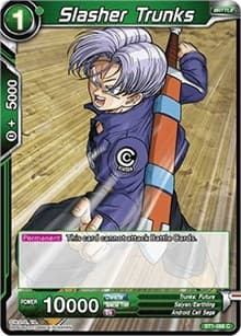 Slasher Trunks - Galactic Battle - Dragon Ball Super: Masters card