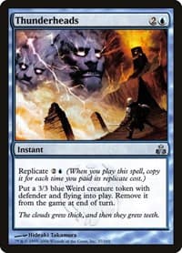 Thunderheads - Guildpact - Magic: The Gathering card