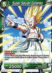 Super Saiyan Gotenks - Galactic Battle - Dragon Ball Super: Masters card