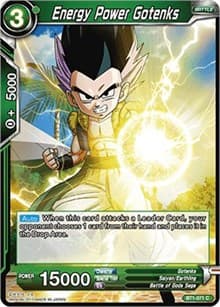 Energy Power Gotenks - Galactic Battle - Dragon Ball Super: Masters card