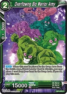 Overflowing Bio Warrior Army - Galactic Battle - Dragon Ball Super: Masters card