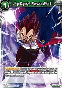 King Vegeta's Surprise Attack - Galactic Battle - Dragon Ball Super: Masters card