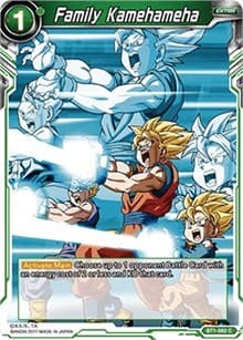Family Kamehameha - Galactic Battle - Dragon Ball Super: Masters card