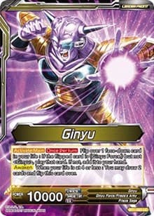 Ginyu // Ginyu, The Malicious Transformation - Galactic Battle - Dragon Ball Super: Masters card