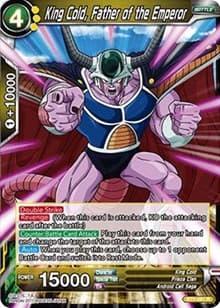 King Cold, Father of the Emperor - Galactic Battle - Dragon Ball Super: Masters card