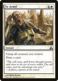 To Arms! - Guildpact - Magic: The Gathering card