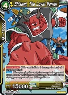 Shisami, The Loyal Warrior - Galactic Battle - Dragon Ball Super: Masters card