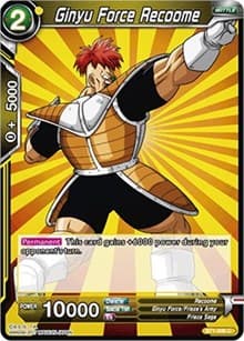 Ginyu Force Recoome - Galactic Battle - Dragon Ball Super: Masters card