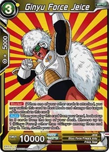 Ginyu Force Jeice - Galactic Battle - Dragon Ball Super: Masters card