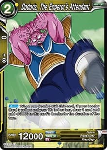 Dodoria, The Emperor's Attendant - Galactic Battle - Dragon Ball Super: Masters card