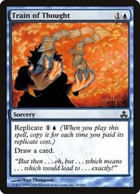 Train of Thought - Guildpact - Magic: The Gathering card