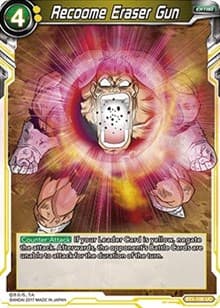 Recoome Eraser Gun - Galactic Battle - Dragon Ball Super: Masters card