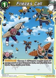 Frieza's Call (2017) - Galactic Battle - Dragon Ball Super: Masters card