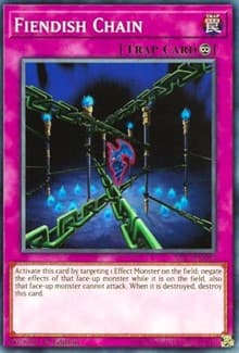 Fiendish Chain - Starter Deck: Link Strike - YuGiOh card