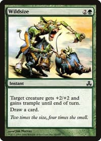 Wildsize - Guildpact - Magic: The Gathering card