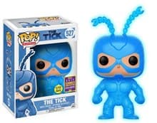 The Tick: The Tick (Limited Edition) (Glow in the Dark) (Barnes and Noble Exclusive) - Pop! Vinyl - Funko card