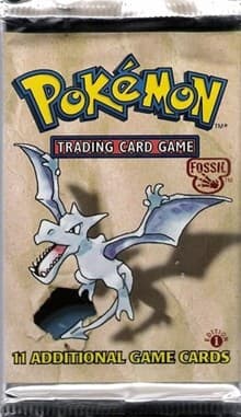 Fossil Booster Pack [1st Edition] - Fossil - Pokemon card