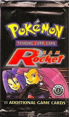 Team Rocket Booster Pack [1st Edition] - Team Rocket - Pokemon card