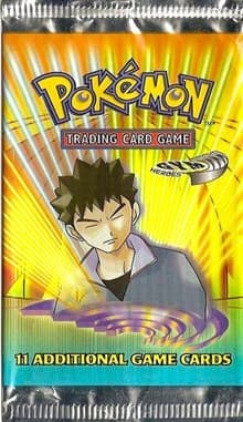 Gym Heroes Booster Pack [Unlimited Edition] - Gym Heroes - Pokemon card