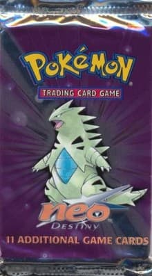 Neo Destiny Booster Pack [Unlimited Edition] - Neo Destiny - Pokemon card