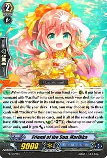 Friend of the Sun, Marlkka - Promo Cards - Cardfight Vanguard card