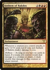Anthem of Rakdos - Dissension - Magic: The Gathering card