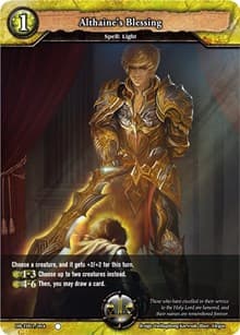 Althaine's Blessing - TD01: Shadow Legion - Dragoborne card