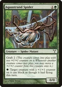 Aquastrand Spider - Dissension - Magic: The Gathering card