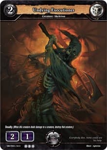 Undying Executioner - TD01: Shadow Legion - Dragoborne card