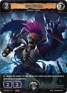 Crowd Surfer - TD01: Shadow Legion - Dragoborne card