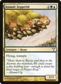 Assault Zeppelid - Dissension - Magic: The Gathering card