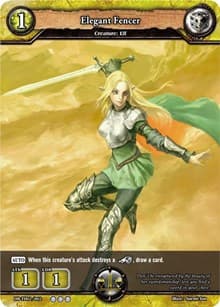 Elegant Fencer - TD02: Mystical Hunters - Dragoborne card