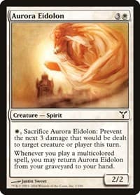 Aurora Eidolon - Dissension - Magic: The Gathering card