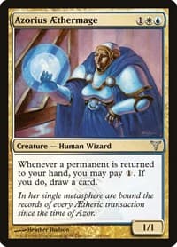 Azorius Aethermage - Dissension - Magic: The Gathering card