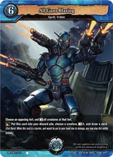 All Guns Blazing - TD03: Alpha Dominance - Dragoborne card