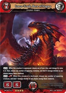 Izarco-Tvash, Born of Magma - TD03: Alpha Dominance - Dragoborne card
