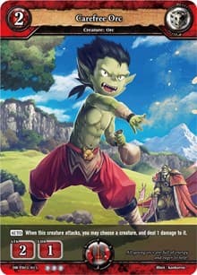 Carefree Orc - TD03: Alpha Dominance - Dragoborne card