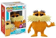 Dr. Seuss: Lorax (Flocked) (Limited Edition) (Barnes & Noble Exclusive) - Pop! Vinyl - Funko card