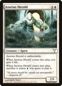 Azorius Herald - Dissension - Magic: The Gathering card