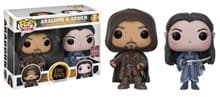 Lord of the Rings: Aragon and Arwen 2-pack (Limited Edition) (Barnes & Noble Exclusive) - Pop! Vinyl - Funko card