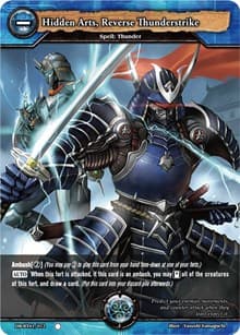 Hidden Arts, Reverse Thunderstrike - Rally to War - Dragoborne card