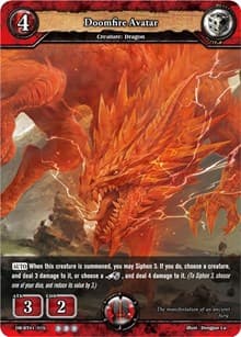 Doomfire Avatar - Rally to War - Dragoborne card