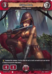 Hidden Blade - Rally to War - Dragoborne card