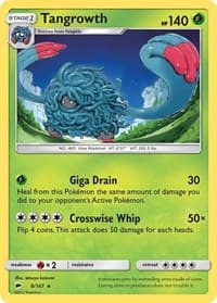 Tangrowth - SM - Burning Shadows - Pokemon card
